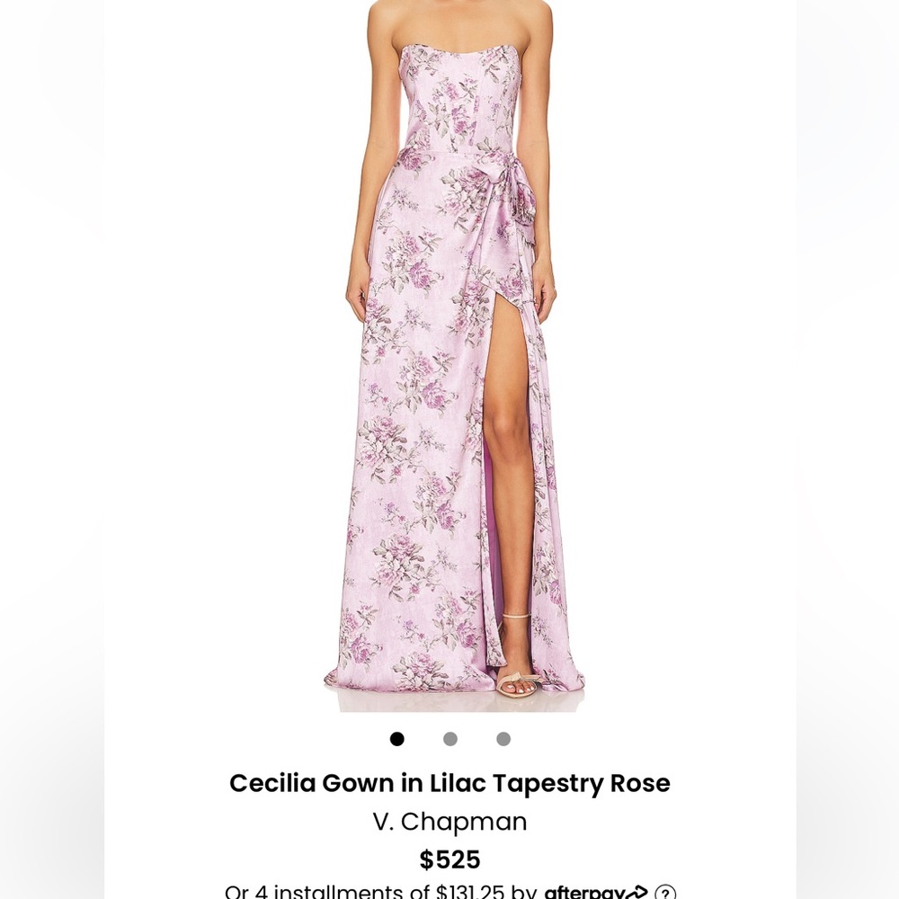 V Chapman size 2 gown